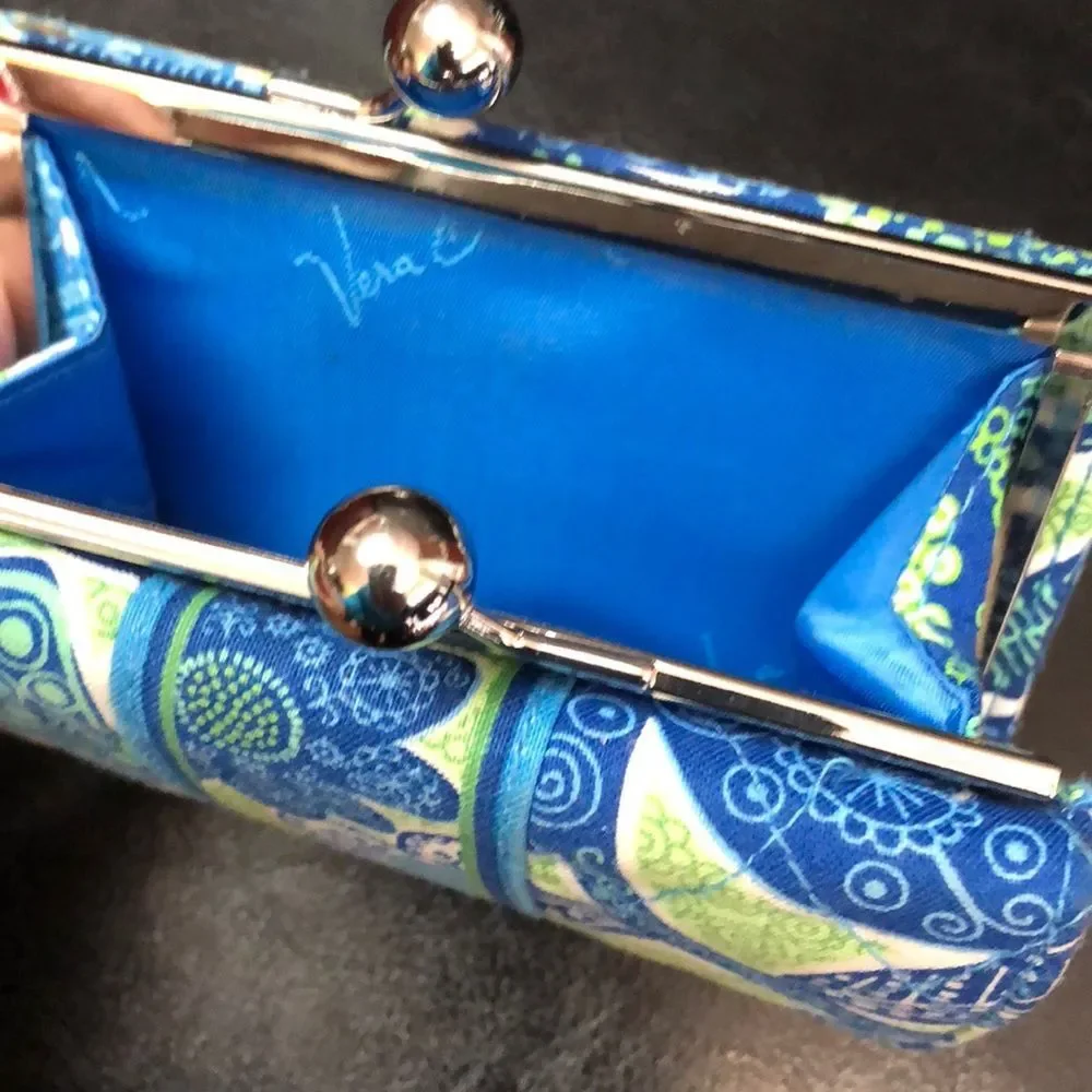 Vera Bradley Quilted Trifold Wallet